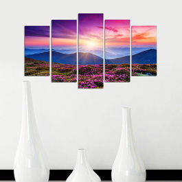 Wallity Pintura Decorativa MDF 5M-39 Multicolor